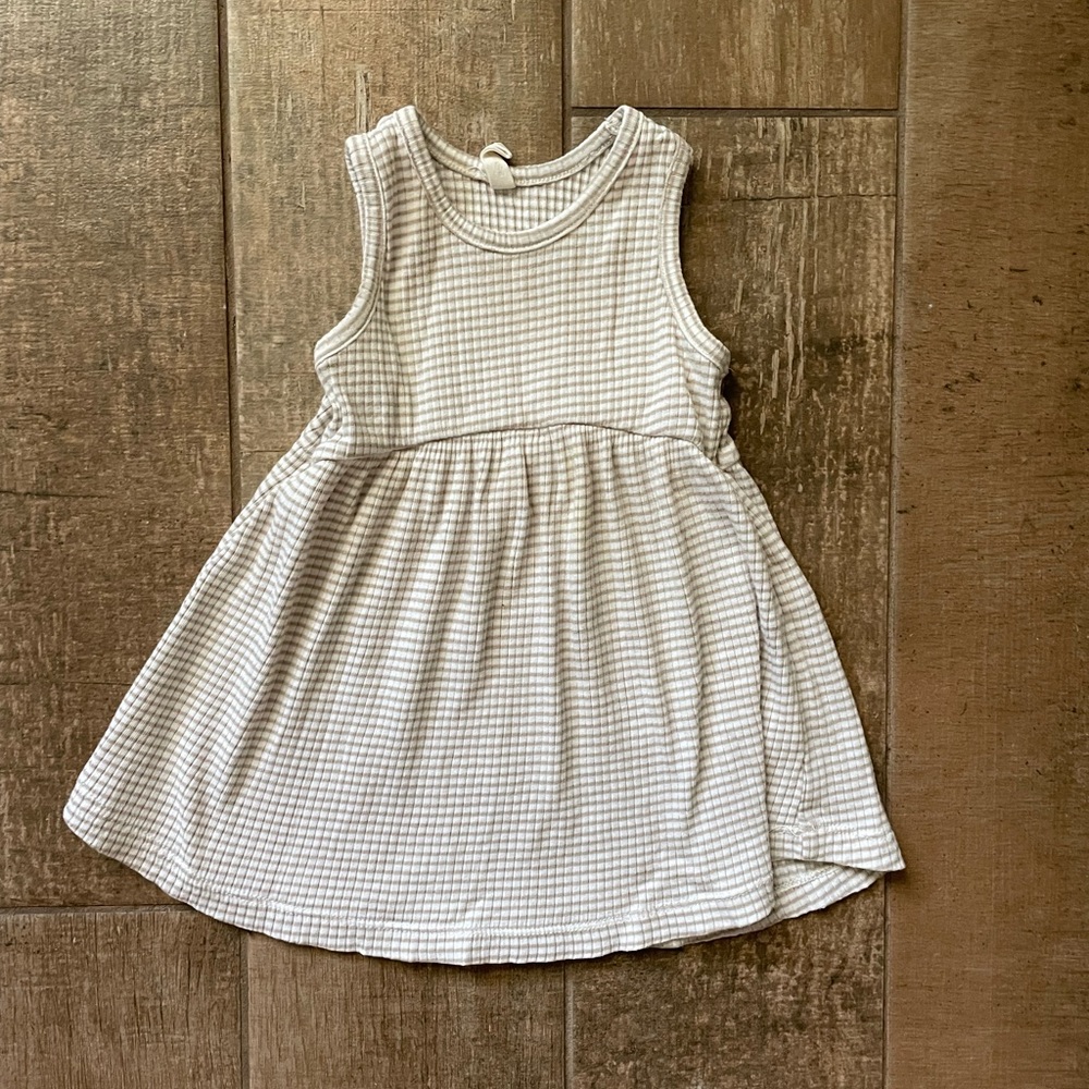 Quincy Mae Striped Dress - Size 12-18m